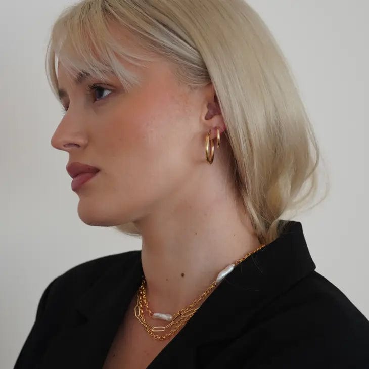 Medium Hinge Hoops