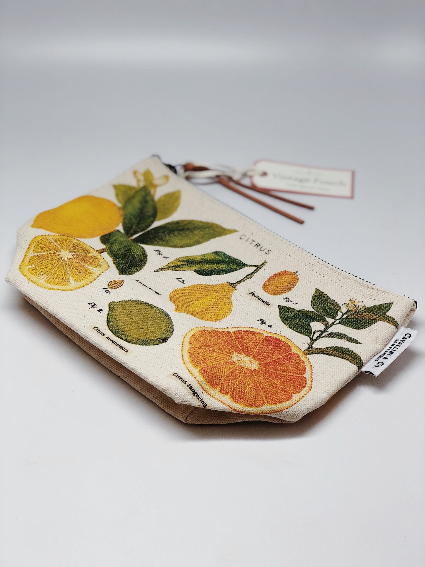 Citrus Vintage Pouch