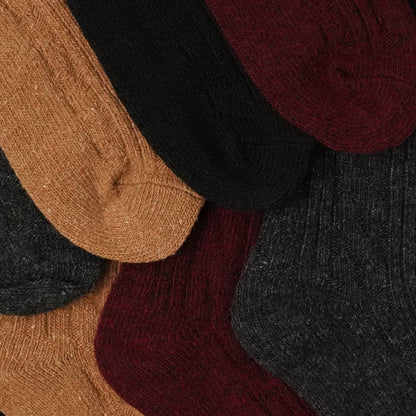 Women's Knitted Wool Blend Socks