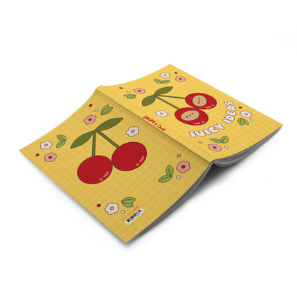 Tayto Cherry Classic Layflat Journal Notebook