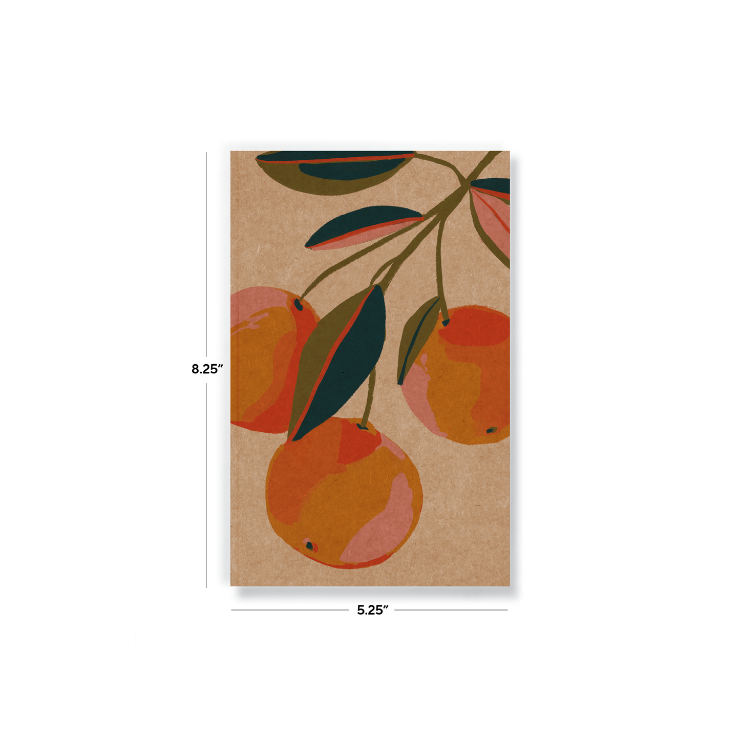 Orange Groove Kraft Classic Layflat Notebook