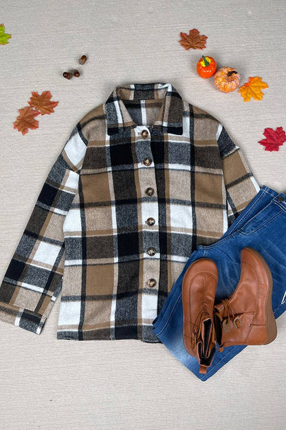 Dolly Plaid Shacket