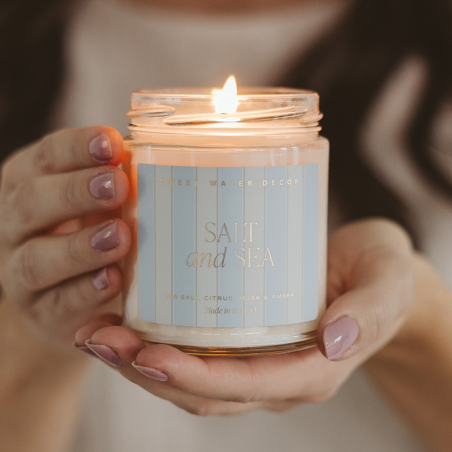 Salt and Sea 9 oz Soy Candle