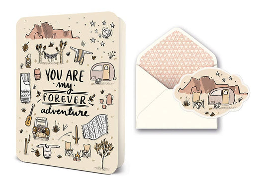 My Forever Adventure Deluxe Greeting Card