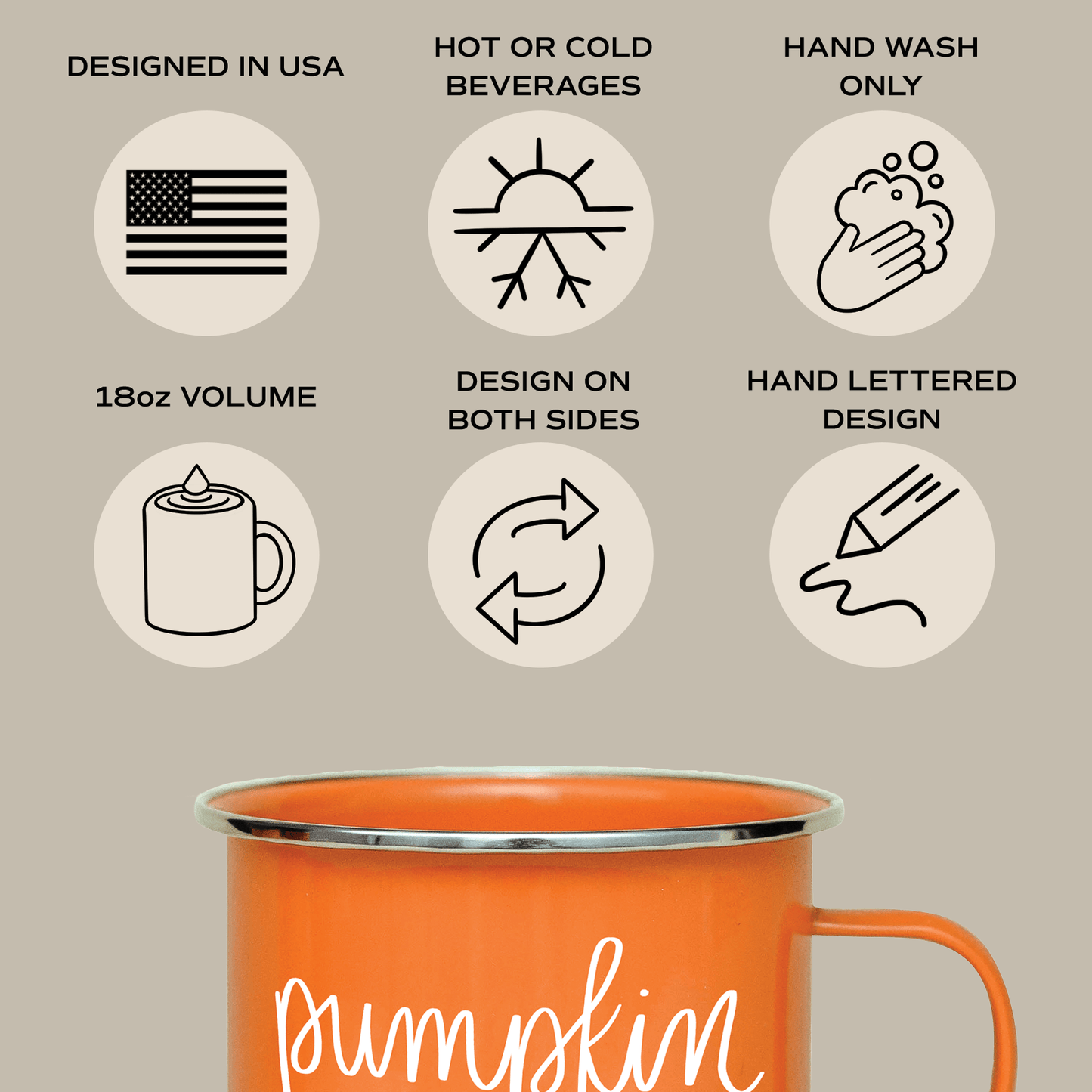 Pumpkin Spice Coffee Mug - Fall Home Decor & Gifts