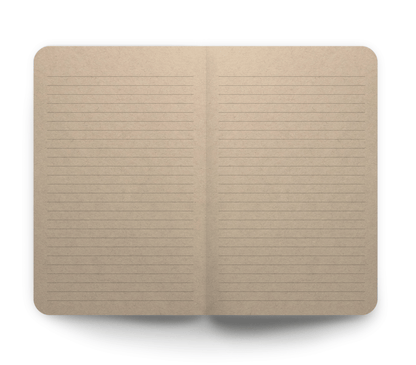 Cabin Deco Kraft Layflat Notebook