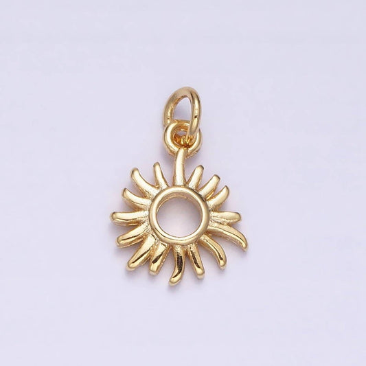Mini Celestial Sun - Gold Filled