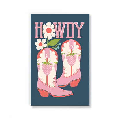 Strawberry Boots Classic Layflat Notebook