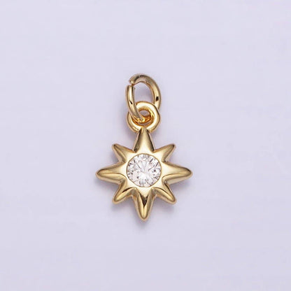 Mini North Star Charm