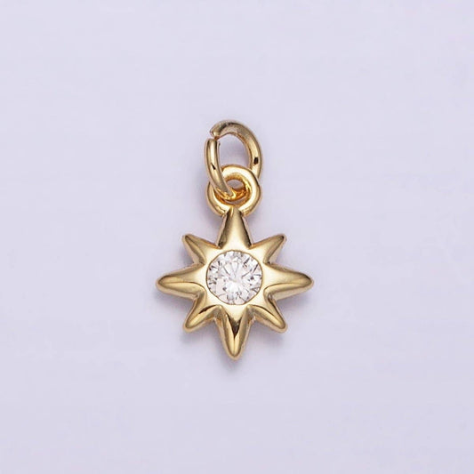 Mini North Star Charm