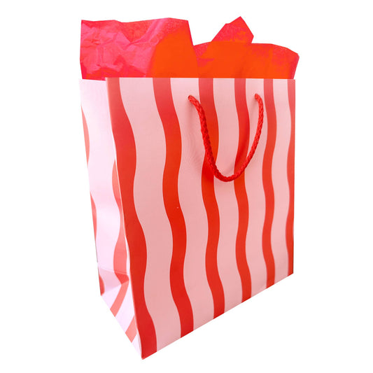 Fussy Stripe Gift Bag