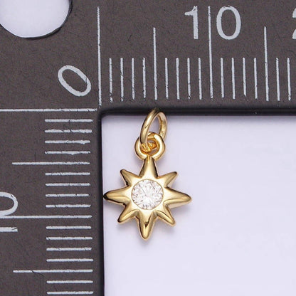 Mini North Star Charm