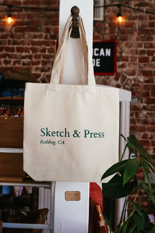 Sketch & Press Tote Bag