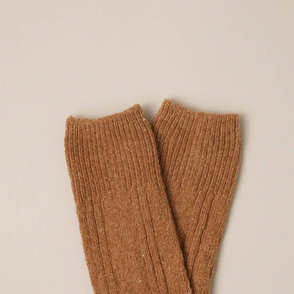 Women's Knitted Wool Blend Socks