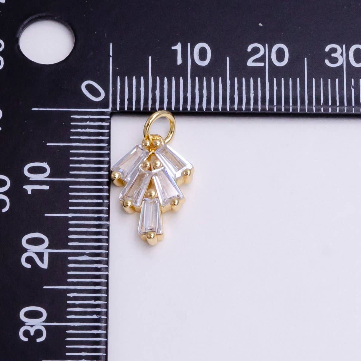Clear Drop Charm