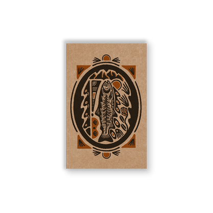 RaycoDesign — Spirit of the River Kraft Layflat Notebook