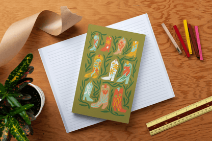 Botany Boots Classic Layflat Journal Notebook