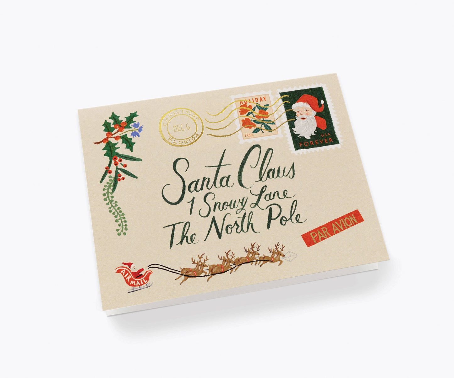 Santa Letter card