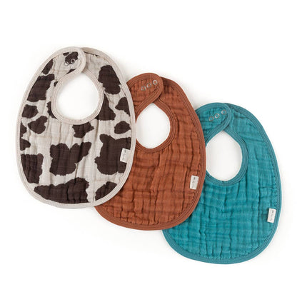 Cow Print Itzy Bibs™