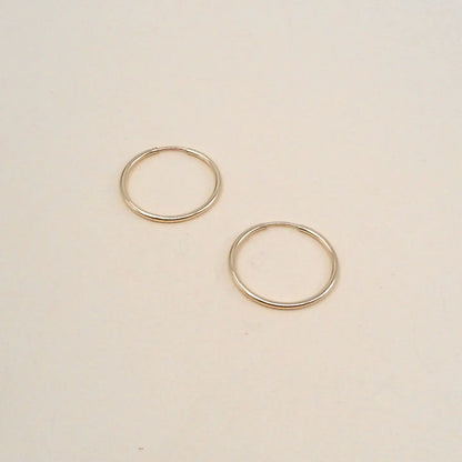 Angela Hoop Earrings