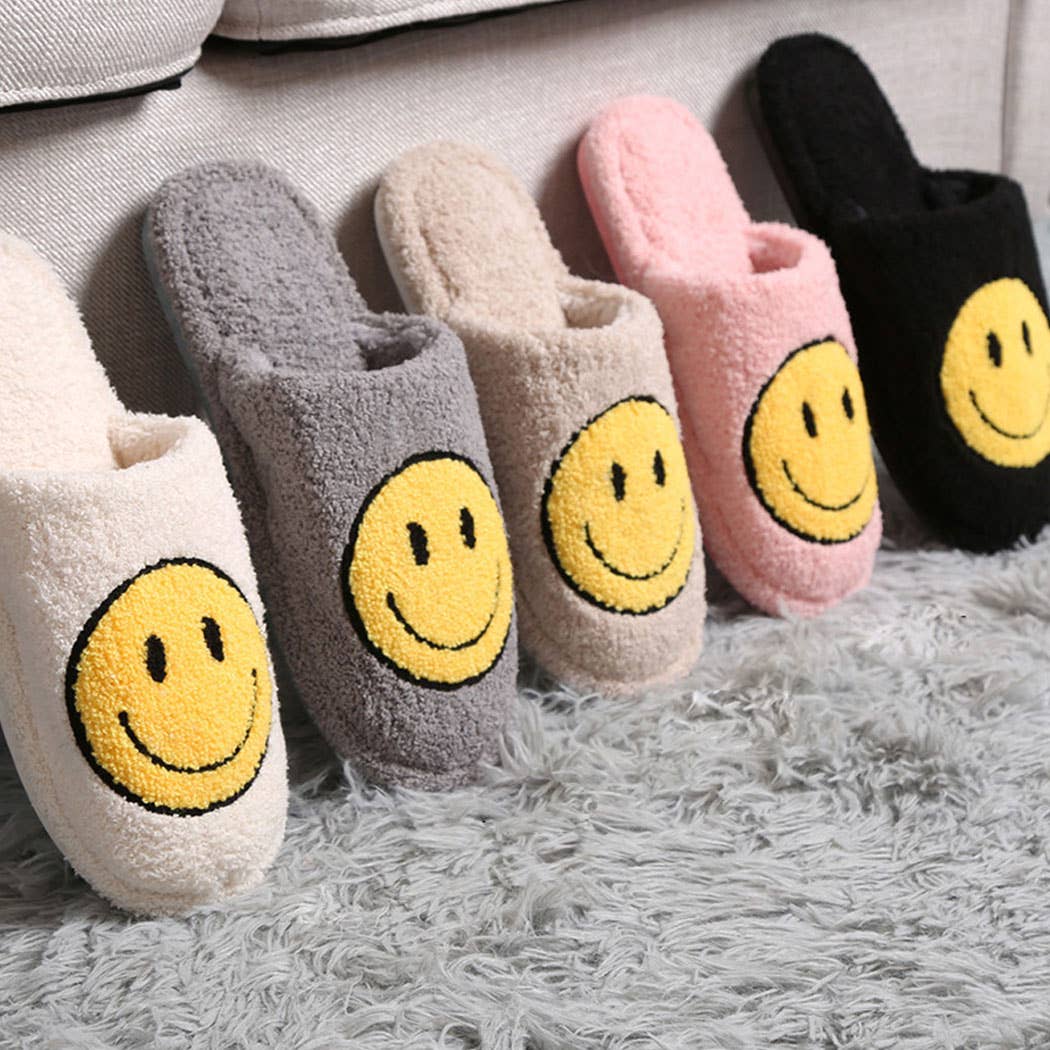 Winter Happy Face Slipper