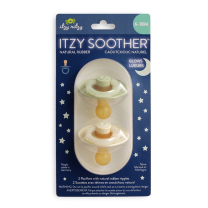 Itzy Soother™ Natural Rubber Paci Set