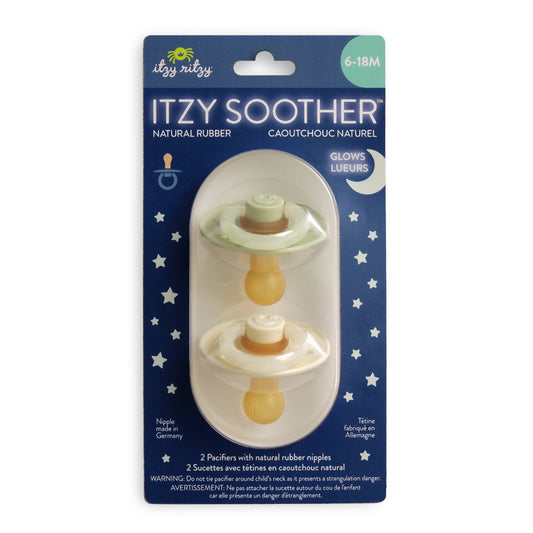 Itzy Soother™ Natural Rubber Paci Set