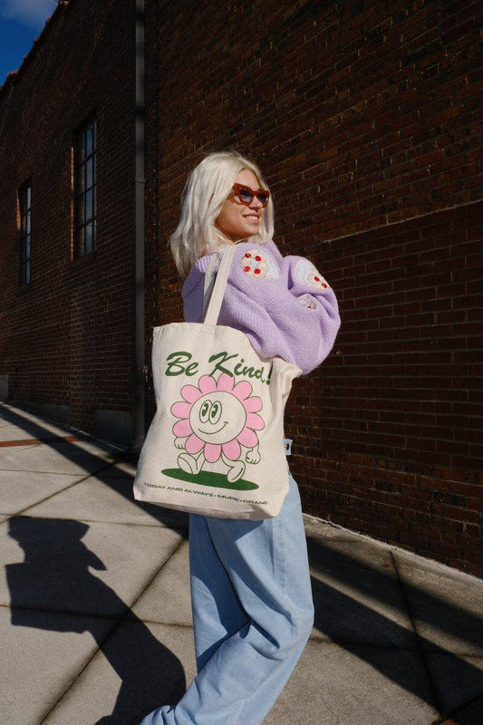 Be Kind Canvas Tote Bag