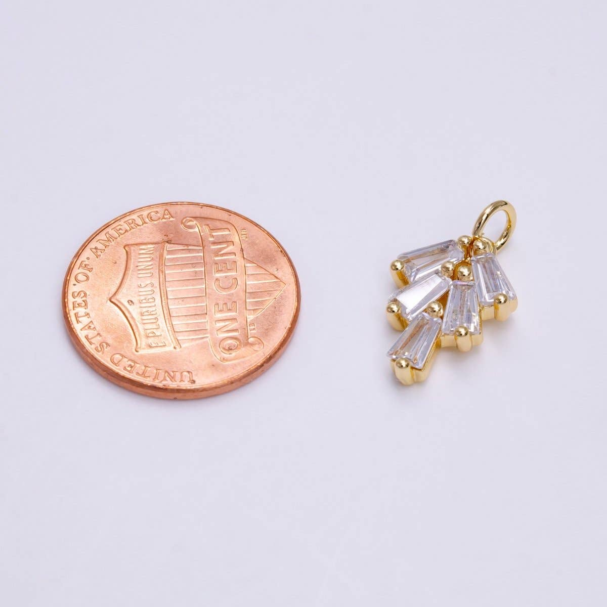 Clear Drop Charm