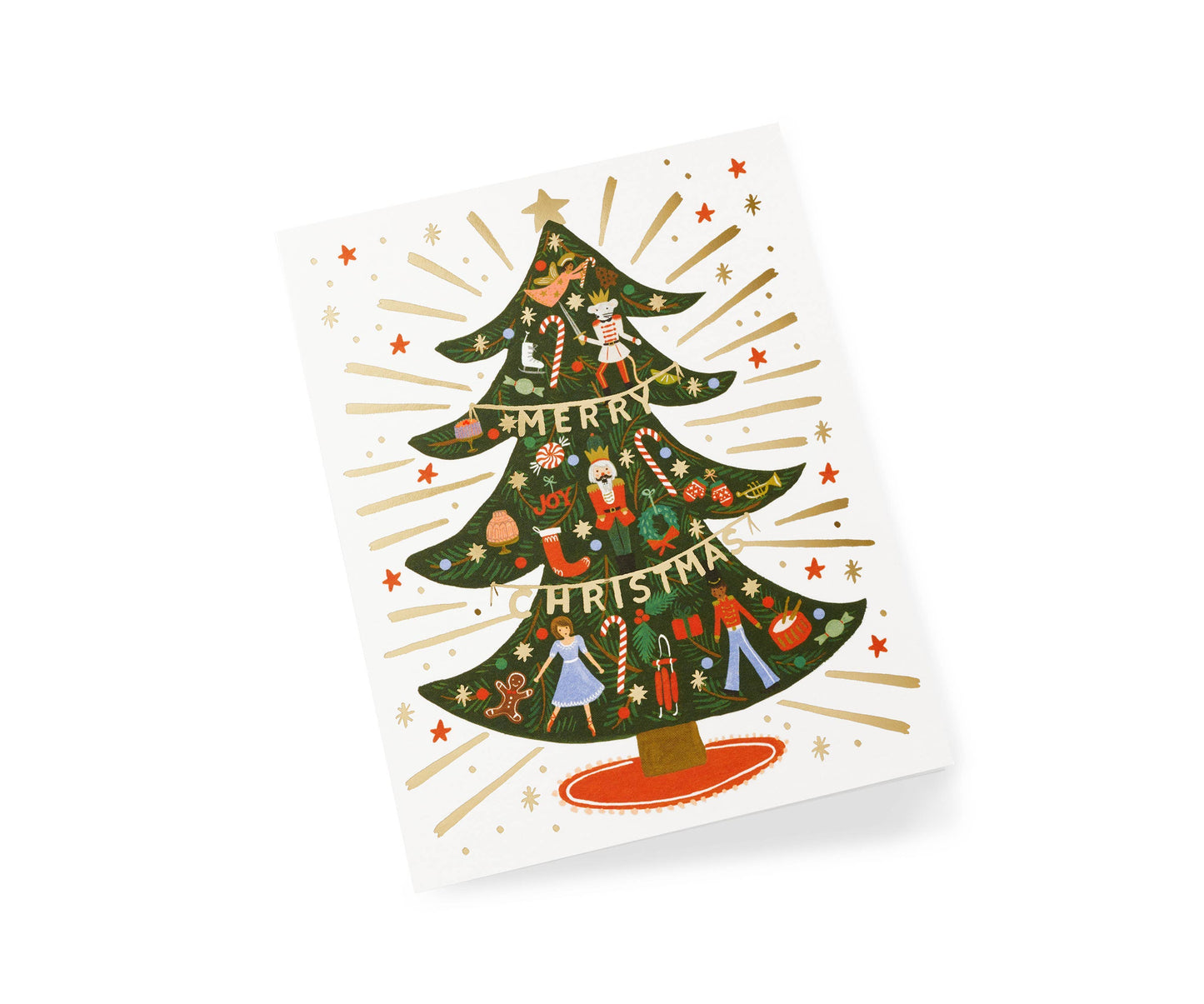 Nutcracker Tree Card