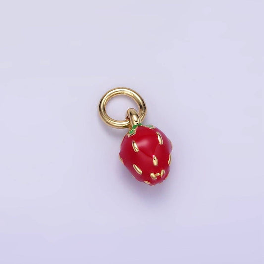 Mini Strawberry Charm | C666
