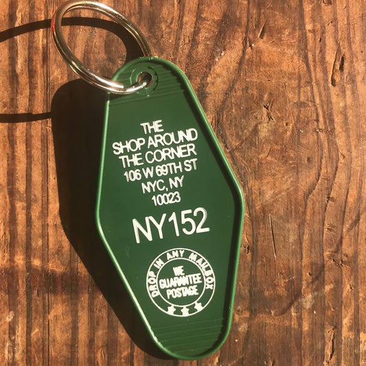 Motel Key Fob - The Shop Around the Corner