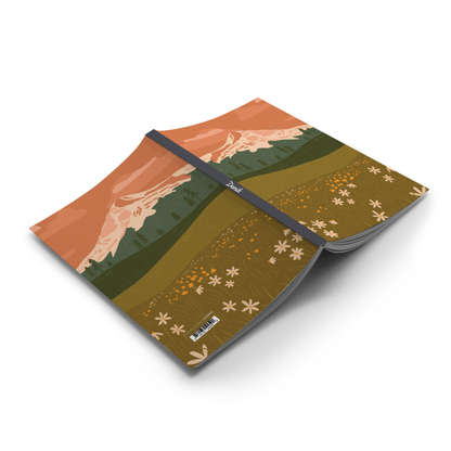 Rosy Mountain Classic Layflat Notebook