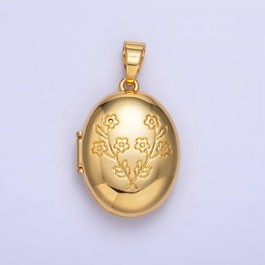 Oval Locket Gold Filled
