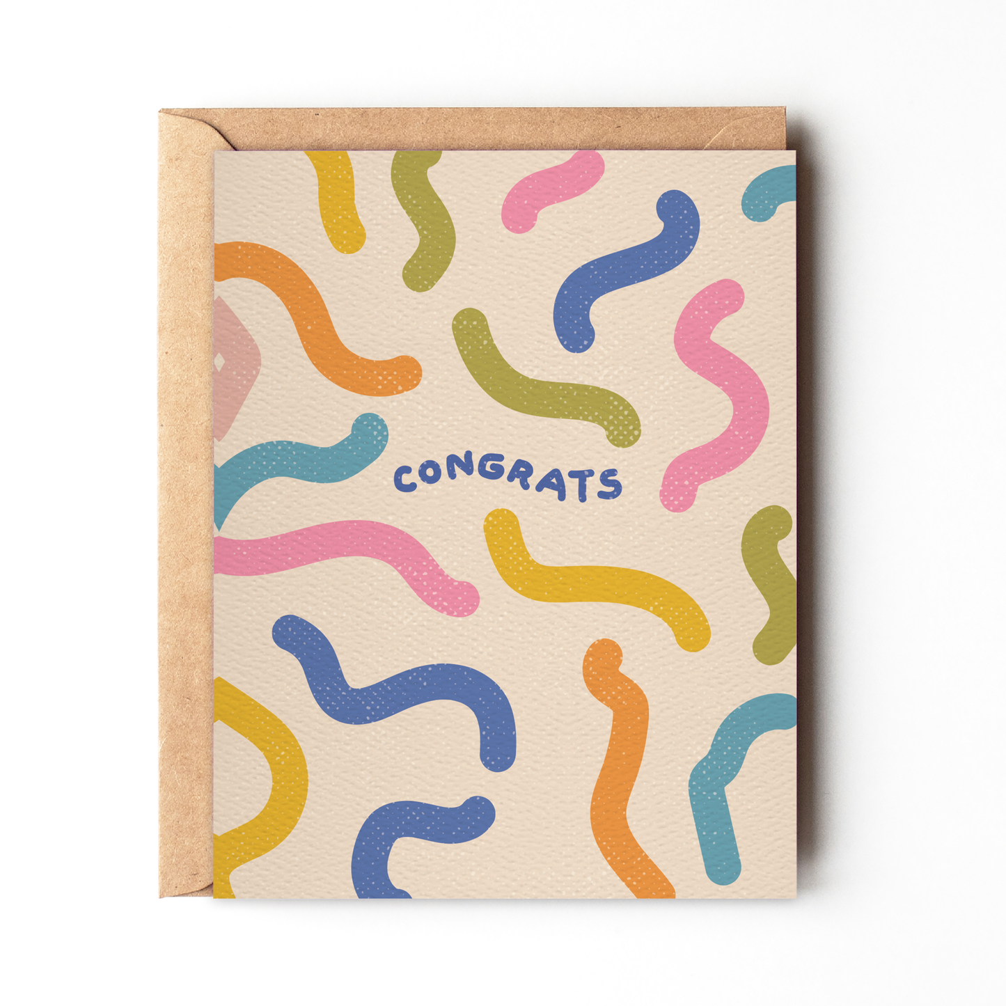 Congrats - Colorful, Fun Congratulations Card