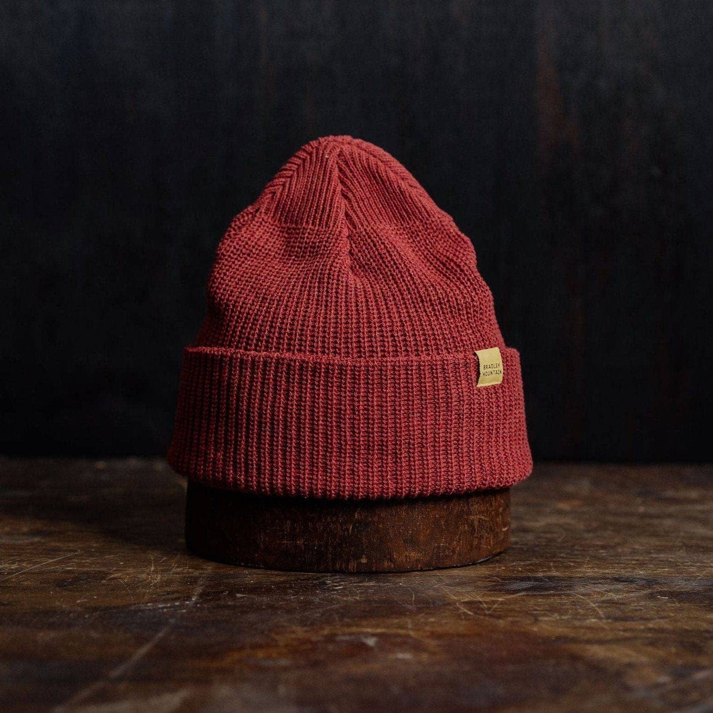 Cotton Watch Cap - Brick