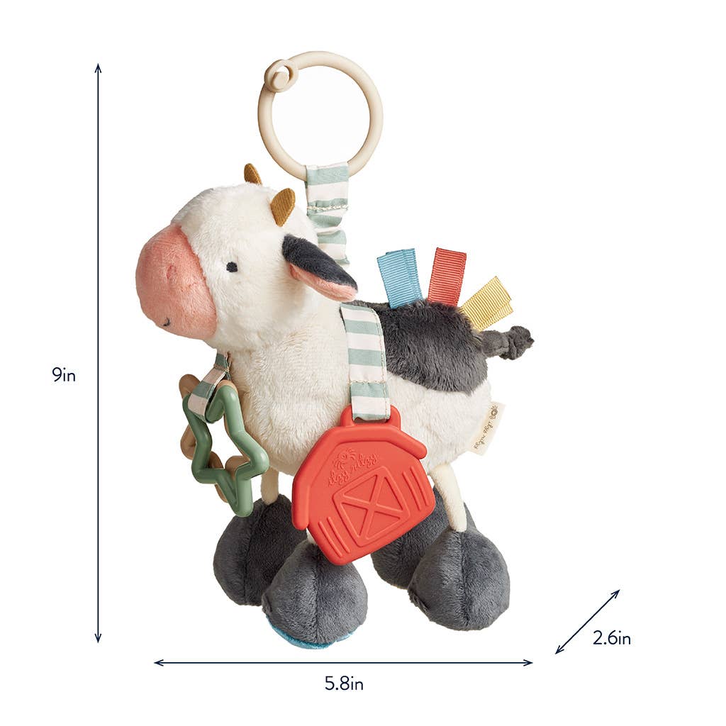 Cow Link & Love™ Activity Plush