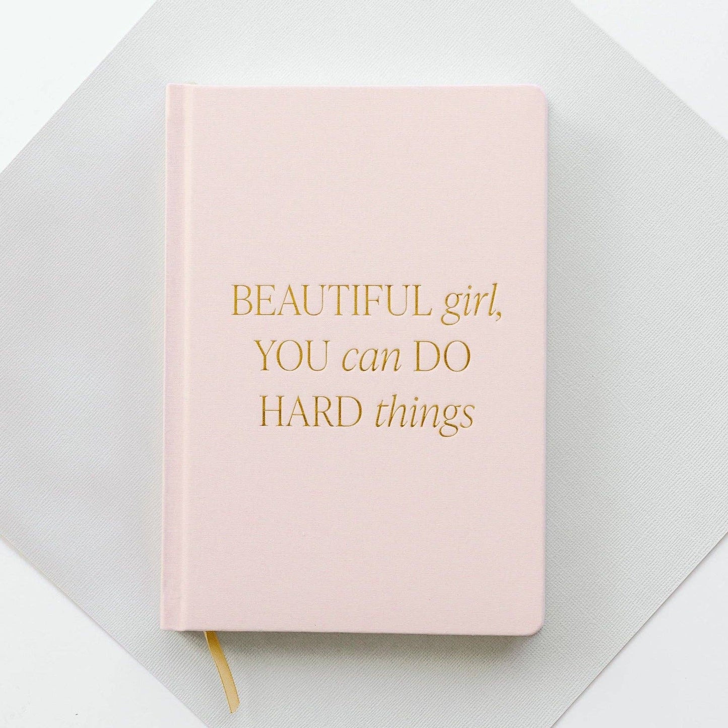 Beautiful Girl Fabric Journal - Home Decor & Gift