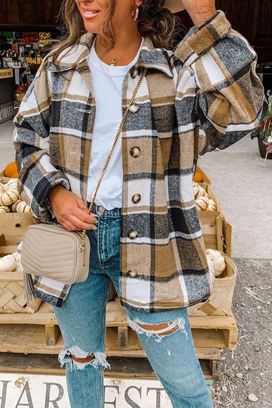 Dolly Plaid Shacket