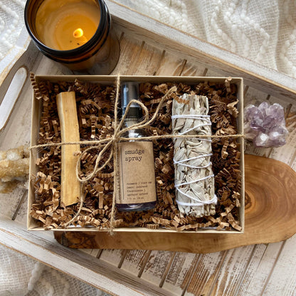 Essential Oils & Self Care Gifts - Smudge Bundle Gift Set