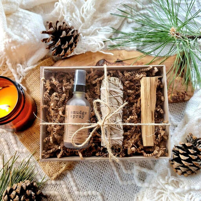 Essential Oils & Self Care Gifts - Smudge Bundle Gift Set