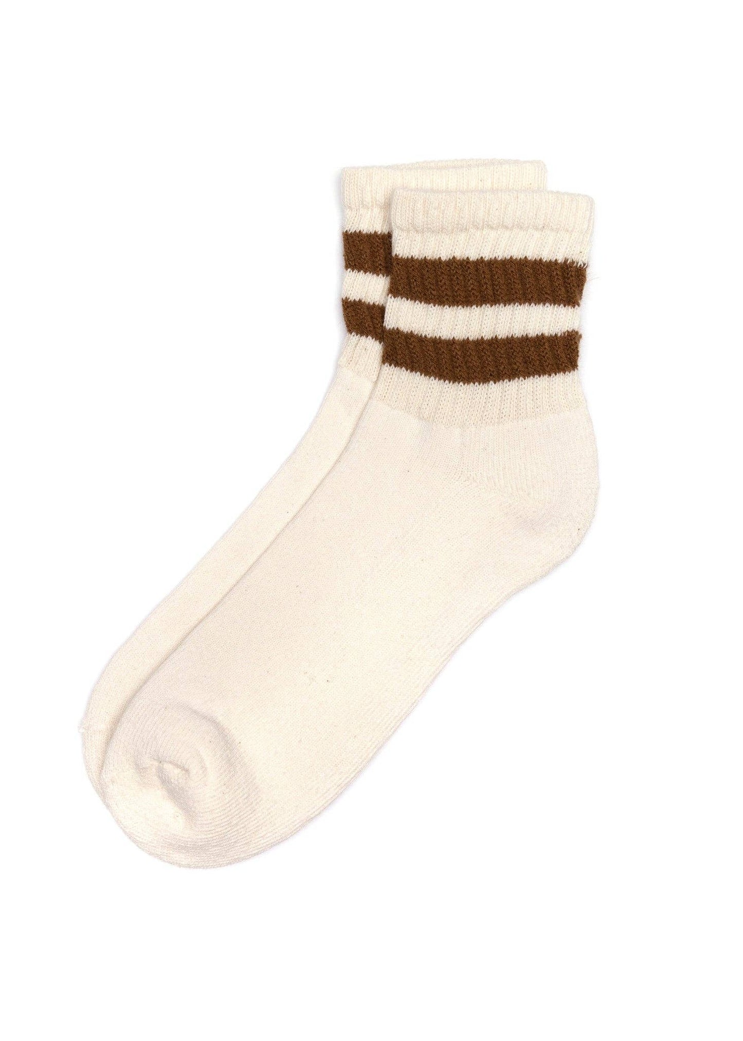 The Mono Stripe Quarter Crew Socks