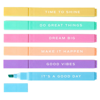 Do Great Things Highlighter Set - Stationery Set
