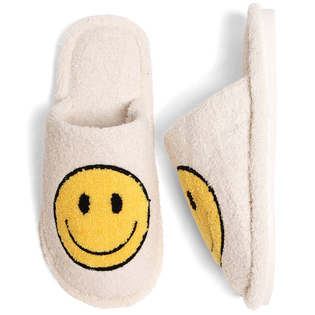 Winter Happy Face Slipper