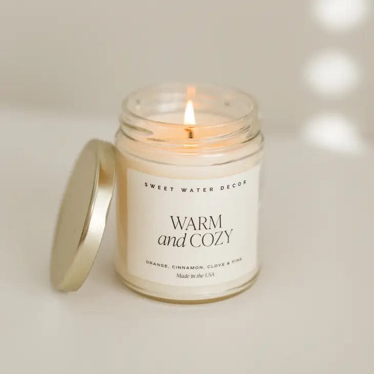 Warm and Cozy Soy Candle