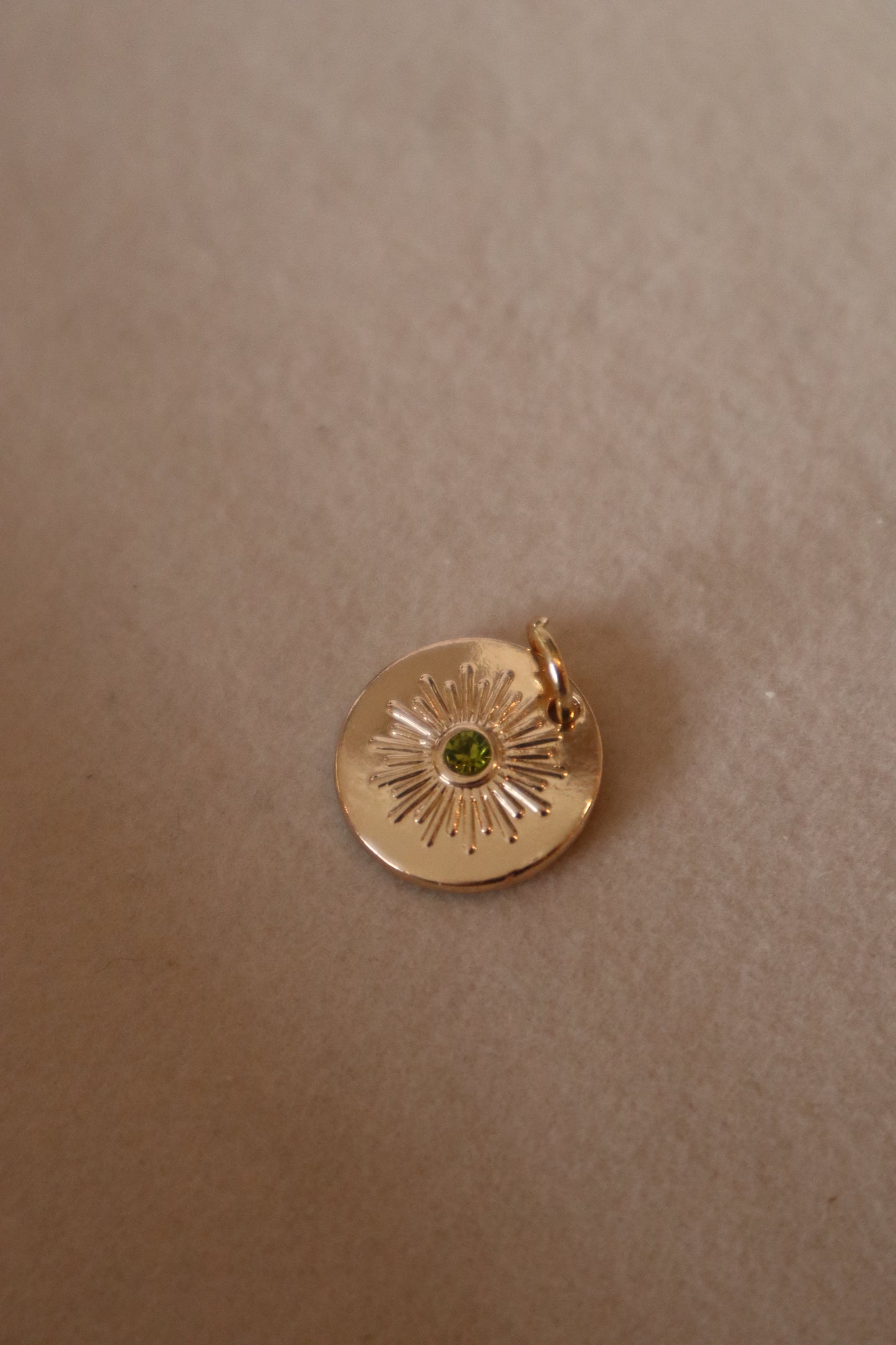 Poppy Coin Charm