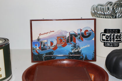 Greetings From Redding CA Post Card