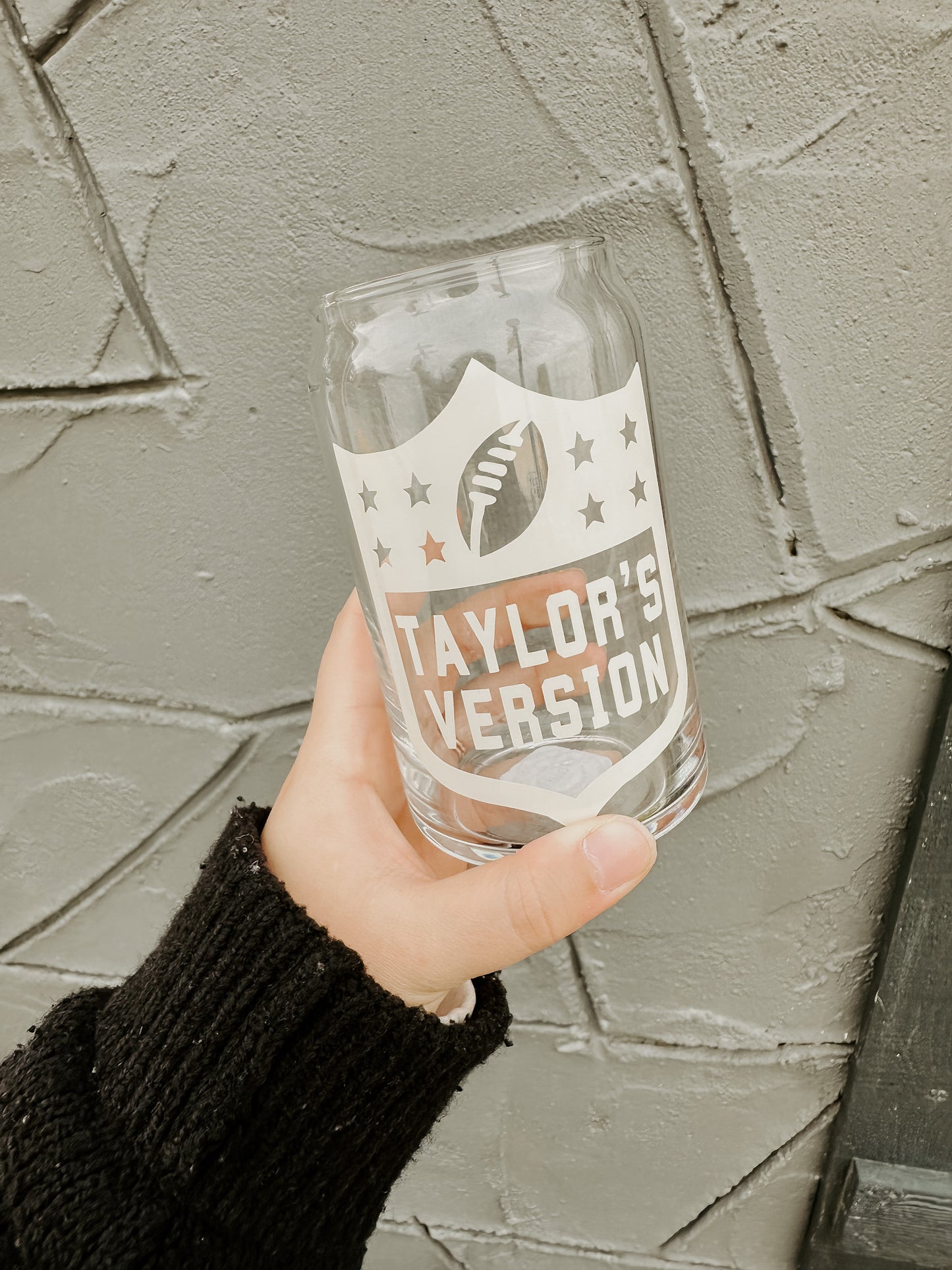 Taylor's Version Glass Can