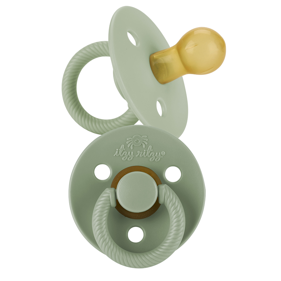 Itzy Soother™ Natural Rubber Paci Set