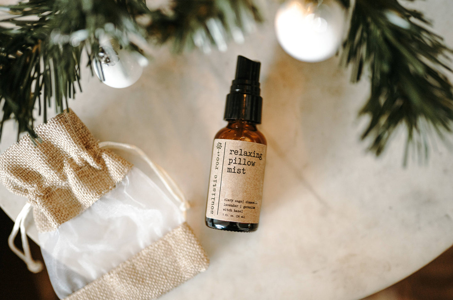 Relaxing Pillow Spray - Christmas Ornament